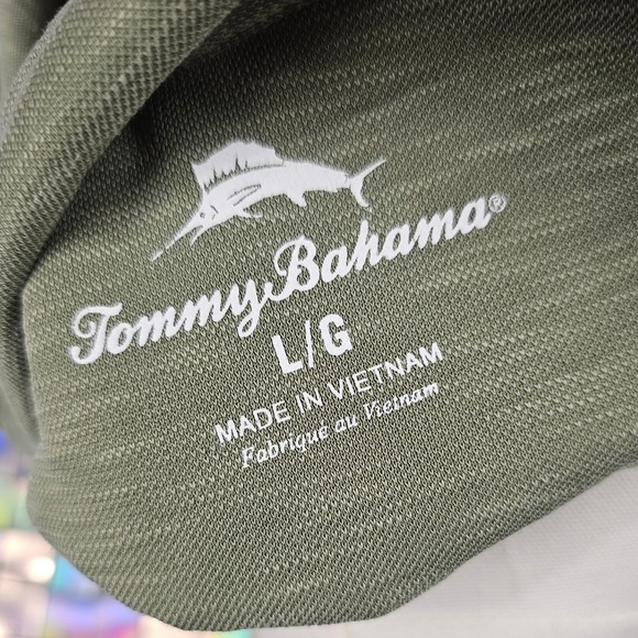 Tommy Bahama Quarter Zip Pullover Long Sleeve Shirt - Picture 8 of 9
